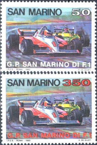 Poštovní známky San Marino 1983 Formule Mi# 1282-83