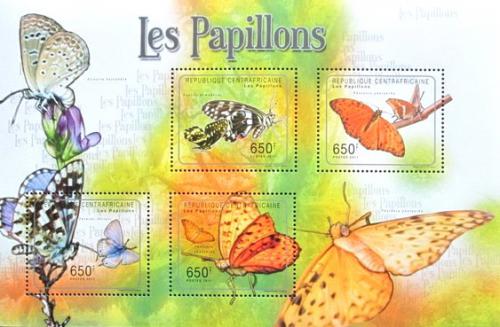 Poštovní známky SAR 2011 Motýli Mi# Mi# 2988-91 Kat 10€