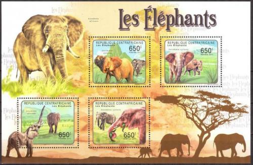 Poštovní známky SAR 2011 Sloni Mi# Mi# 3049-52 Kat 10€