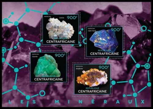 Poštovní známky SAR 2014 Minerály Mi# 5050-53 Kat 16€