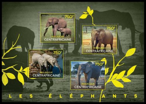 Poštovní známky SAR 2014 Sloni Mi# 5020-23 Kat 14€