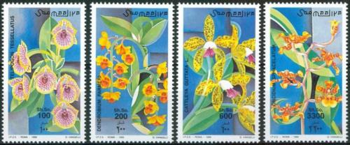 Potovn znmky Somlsko 1999 Orchideje Mi# 735-38 Kat 15