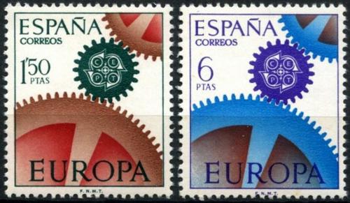 Poštovní známky Španìlsko 1967 Evropa CEPT Mi# 1682-83