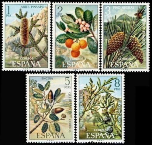 Poštovní známky Španìlsko 1972 Flóra Mi# 1980-84
