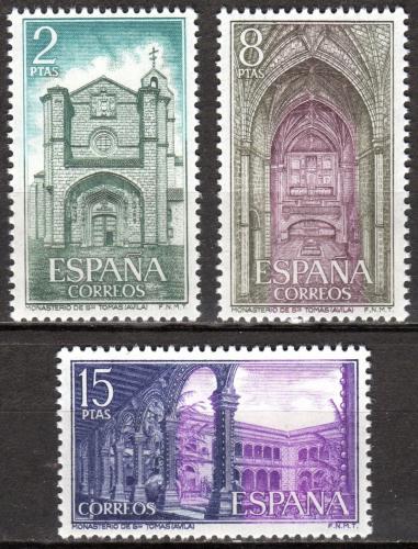 Poštovní známky Španìlsko 1972 Klášter Santo Tomás Mi# 2006-08