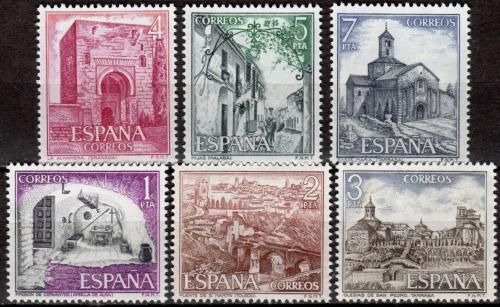 Poštovní známky Španìlsko 1975 Pamìtihodnosti Mi# 2158-63