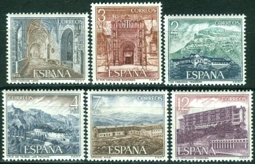 Poštovní známky Španìlsko 1976 Pamìtihodnosti Mi# 2227-32 Kat 5.50€