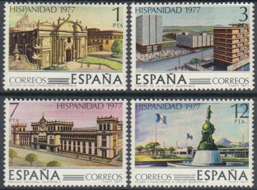 Poštovní známky Španìlsko 1977 Guatemala Mi# 2331-34