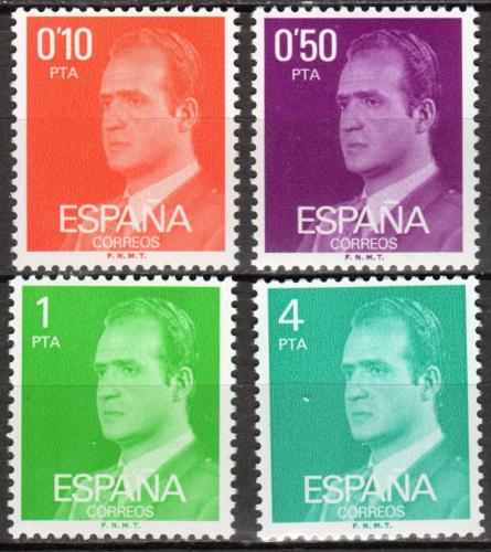 Poštovní známky Španìlsko 1977 Král Juan Carlos I. Mi# 2279-82