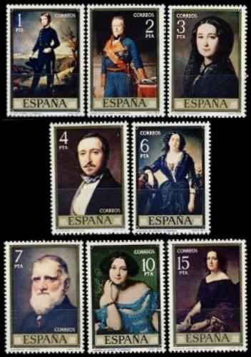 Poštovní známky Španìlsko 1977 Umìní, Federico Madrazo Mi# 2322-29