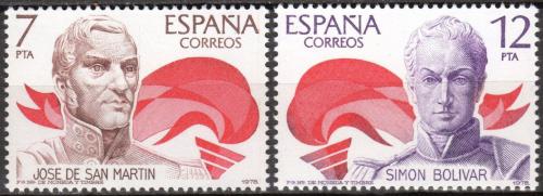 Poštovní známky Španìlsko 1978 Politici Mi# 2381-82