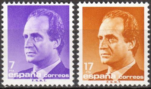 Poštovní známky Španìlsko 1985 Král Juan Carlos I. Mi# 2688-89