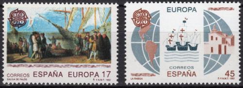 Poštovní známky Španìlsko 1992 Evropa CEPT, objevení Ameriky Mi# 3064-65