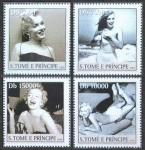 Potovn znmky Svat Tom 2004 Marilyn Monroe Mi# 2653-56 Kat 12