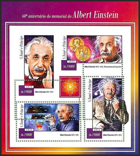Potovn znmky Svat Tom 2015 Albert Einstein Mi# 6020-23 Kat 7.50 - zvtit obrzek