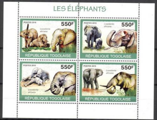 Poštovní známky Togo 2010 Sloni Mi# 3474-77 Kat 8.50€