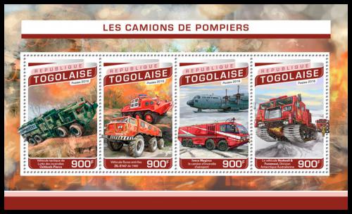 Potovn znmky Togo 2016 Hasisk auta Mi# 7744-47 Kat 14