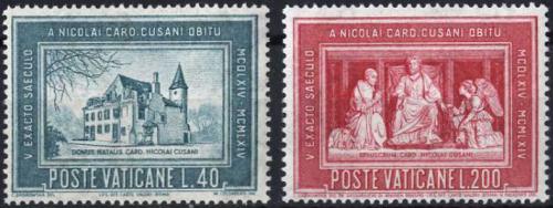 Poštovní známky Vatikán 1964 Mikuláš Kusánský Mi# 462-63