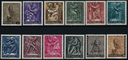 Poštovní známky Vatikán 1966 Profese Mi# 490-501