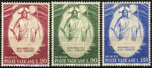 Poštovní známky Vatikán 1969 Velikonoce, umìní, Fra Angelico Mi# 544-46