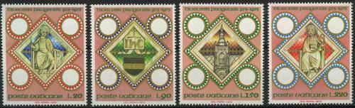 Poštovní známky Vatikán 1973 Biskupství v Praze, 1000. výroèí Mi# 625-28