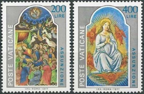 Poštovní známky Vatikán 1977 Miniatury Mi# 703-04