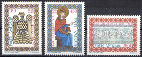 Poštovní známky Vatikán 1985 Svatý Øehoø VII Mi# 873-75