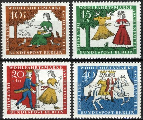 Poštovní známky Západní Berlín 1965 Popelka Mi# 266-69