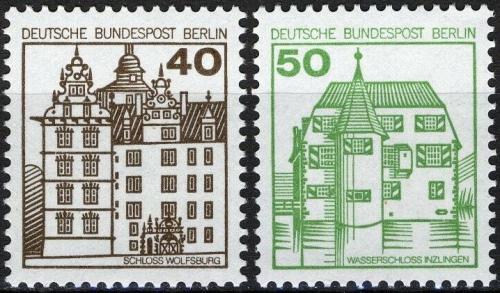 Poštovní známky Západní Berlín 1980 Zámky Mi# 614-15 A