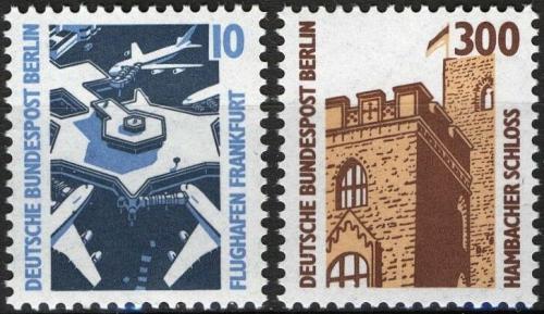 Potovn znmky Zpadn Berln 1988 Pamtihodnosti Mi# 798-99 - zvtit obrzek