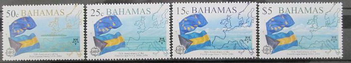 Potovn znmky Bahamy 2005 Evropa CEPT Mi# 1224-27 Kat 15